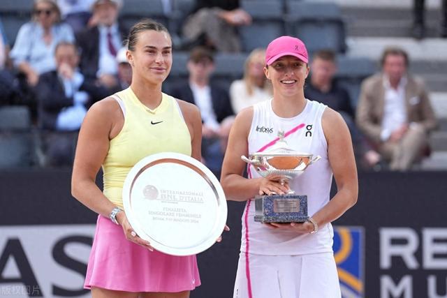 WTA1000赛罗马站签表出炉！郑钦文又双叒叕对位萨巴伦卡(图1)
