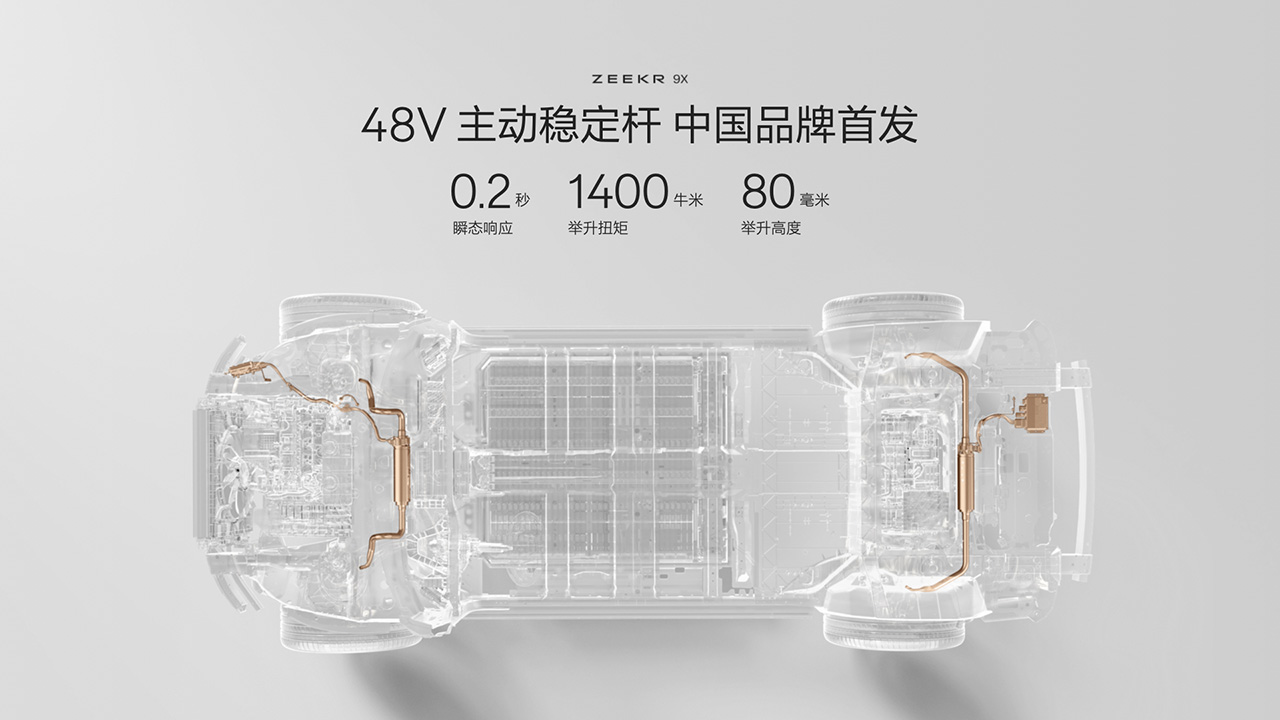 极氪9X是真把“技术颠覆豪华”给玩明白了！(图3)